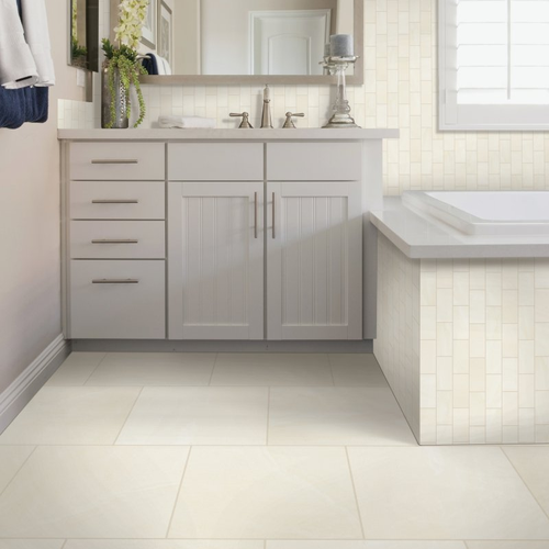 Tile flooring-Grand Boulevard-  Simple White Polish